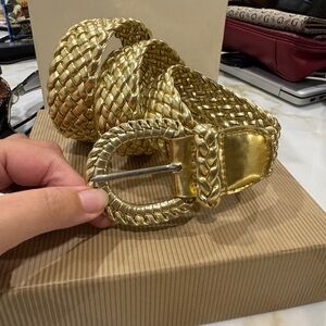 Gold Woven Belt